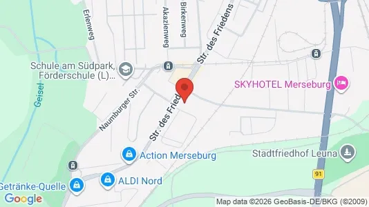 Apartments for rent i Saalekreis - kort over placeringen