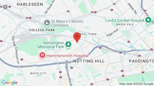 Apartments for rent in London W10 - Photo from Google Street View