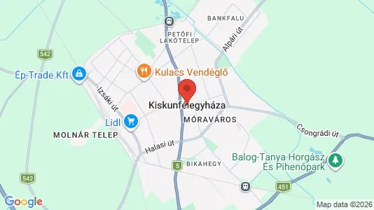 Houses for rent in Kiskunfélegyházi - Photo from Google Street View