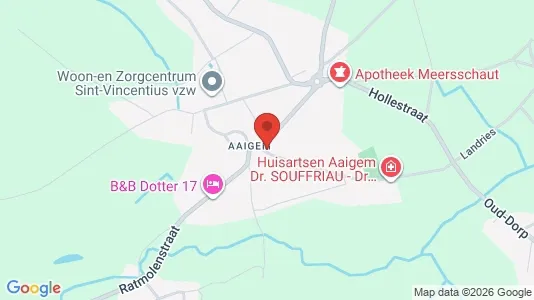 Apartments for rent i Erpe-Mere - kort over placeringen