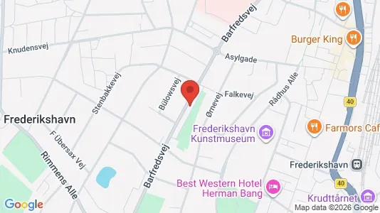Apartments for rent i Frederikshavn - kort over placeringen
