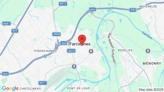 Houses for rent in Farciennes - Photo from Google Street View