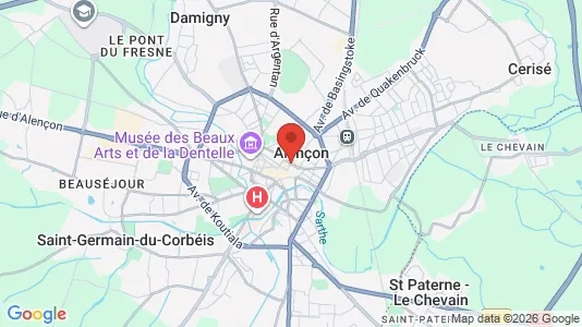 Apartments for rent in Alençon - Photo from Google Street View