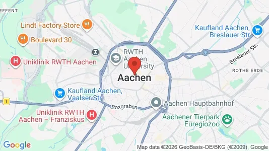 Apartments for rent in Aachen - Photo from Google Street View