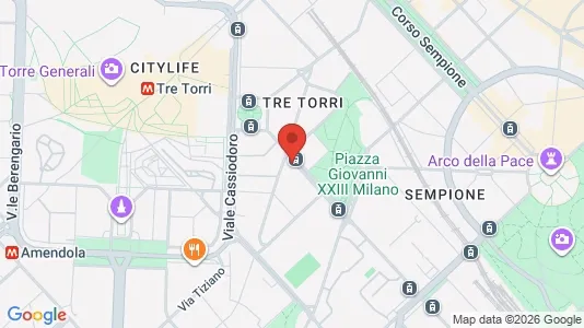 Rooms for rent i Milano Zona 1 - Centro storico - kort over placeringen
