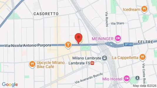 Apartments for rent i Milano Zona 3 - Porta Venezia, Città Studi, Lambrate - kort over placeringen