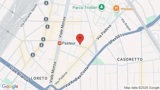 Apartments for rent i Milano Zona 2 - Stazione Centrale, Gorla, Turro, Greco, Crescenzago - kort over placeringen