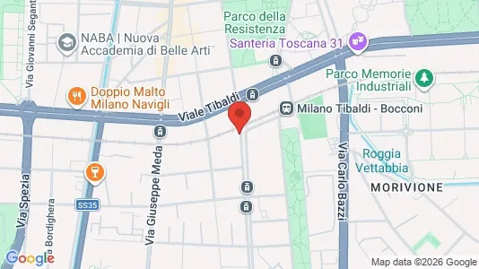 Apartments for rent i Milano Zona 5 - Vigentino, Chiaravalle, Gratosoglio - kort over placeringen