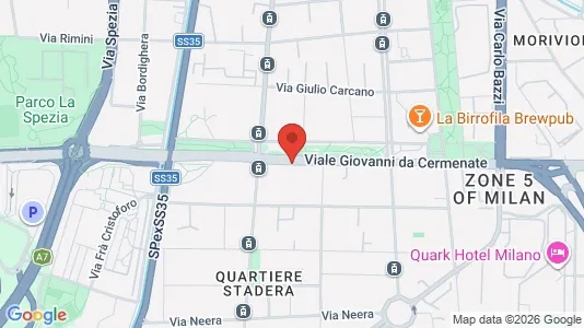 Apartments for rent i Milano Zona 5 - Vigentino, Chiaravalle, Gratosoglio - kort over placeringen