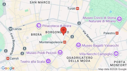 Rooms for rent i Milano Zona 1 - Centro storico - kort over placeringen