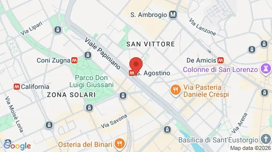 Rooms for rent i Milano Zona 1 - Centro storico - kort over placeringen