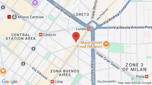 Apartments for rent i Milano Zona 2 - Stazione Centrale, Gorla, Turro, Greco, Crescenzago - kort over placeringen