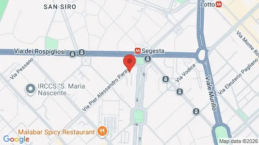 Apartments for rent i Milano Zona 7 - Baggio, De Angeli, San Siro - kort over placeringen