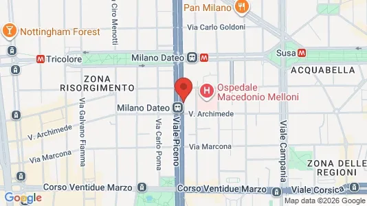 Apartments for rent i Milano Zona 1 - Centro storico - kort over placeringen