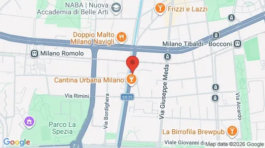 Apartments for rent i Milano Zona 5 - Vigentino, Chiaravalle, Gratosoglio - kort over placeringen