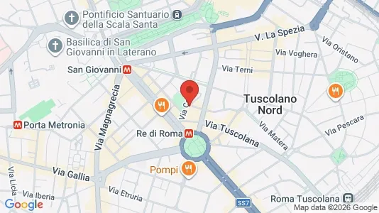 Apartments for rent i Roma Municipio VII – Appio-Latino/Tuscolano/Cinecittà - kort over placeringen