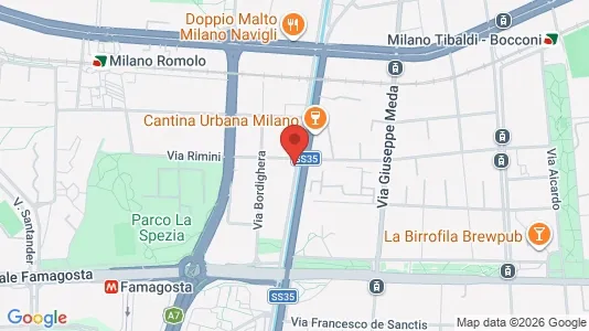 Rooms for rent i Milano Zona 5 - Vigentino, Chiaravalle, Gratosoglio - kort over placeringen