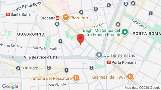 Apartments for rent i Milano Zona 1 - Centro storico - kort over placeringen