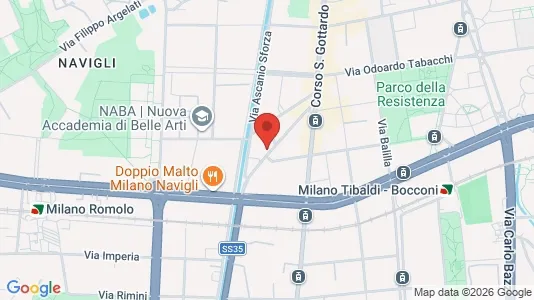 Apartments for rent i Milano Zona 5 - Vigentino, Chiaravalle, Gratosoglio - kort over placeringen