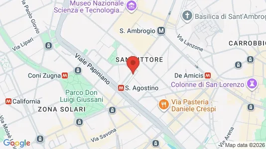 Rooms for rent i Milano Zona 1 - Centro storico - kort over placeringen
