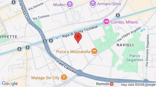 Apartments for rent i Milano Zona 6 - Barona, Lorenteggio - kort over placeringen