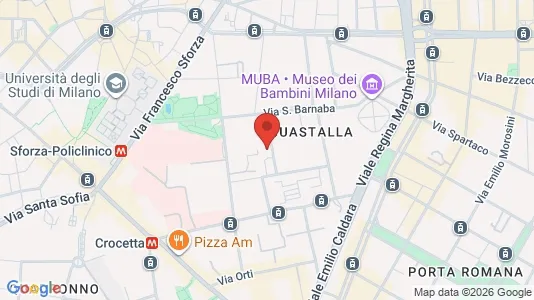 Apartments for rent i Milano Zona 1 - Centro storico - kort over placeringen