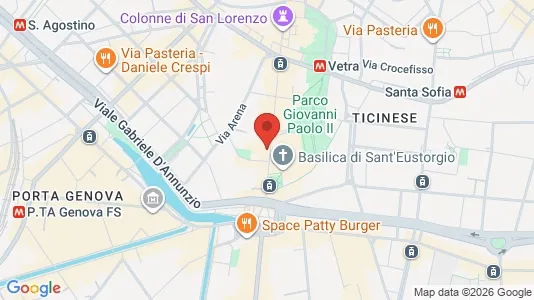 Apartments for rent i Milano Zona 1 - Centro storico - kort over placeringen