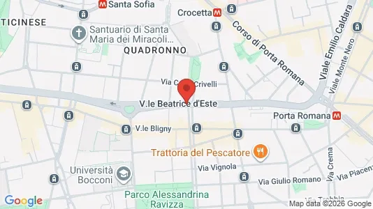 Apartments for rent i Milano Zona 1 - Centro storico - kort over placeringen