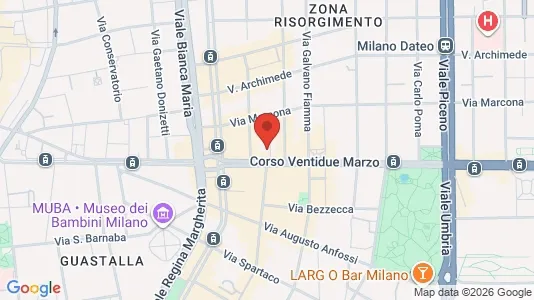 Apartments for rent i Milano Zona 1 - Centro storico - kort over placeringen