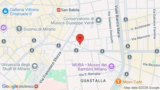 Rooms for rent i Milano Zona 1 - Centro storico - kort over placeringen