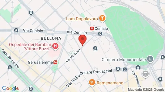Apartments for rent i Milano Zona 1 - Centro storico - kort over placeringen