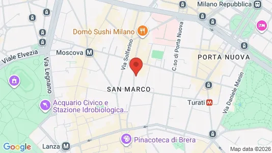 Apartments for rent i Milano Zona 1 - Centro storico - kort over placeringen