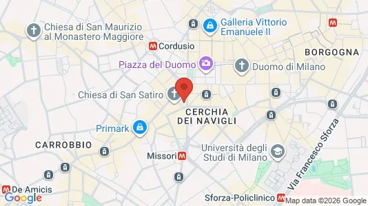Apartments for rent i Milano Zona 1 - Centro storico - kort over placeringen
