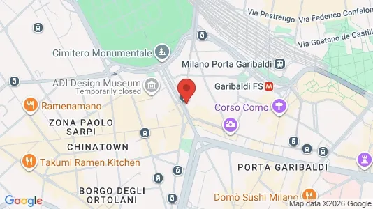 Apartments for rent i Milano Zona 1 - Centro storico - kort over placeringen
