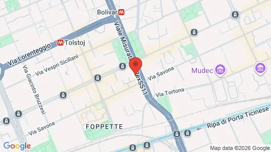 Apartments for rent i Milano Zona 6 - Barona, Lorenteggio - kort over placeringen