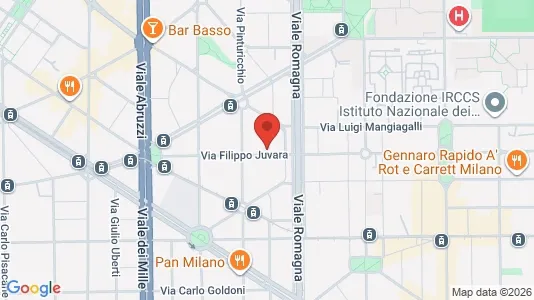Apartments for rent i Milano Zona 1 - Centro storico - kort over placeringen