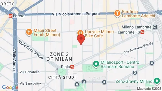 Apartments for rent i Milano Zona 3 - Porta Venezia, Città Studi, Lambrate - kort over placeringen