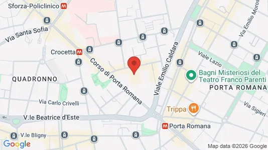 Apartments for rent i Milano Zona 1 - Centro storico - kort over placeringen