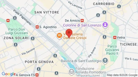 Apartments for rent i Milano Zona 1 - Centro storico - kort over placeringen
