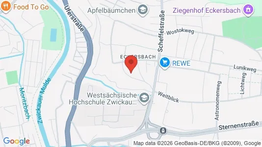 Apartments for rent in Zwickau - Photo from Google Street View