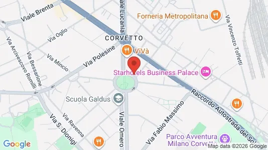 Apartments for rent i Milano Zona 5 - Vigentino, Chiaravalle, Gratosoglio - kort over placeringen