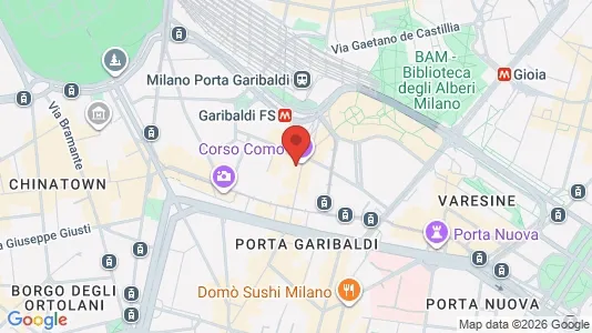 Apartments for rent i Milano Zona 1 - Centro storico - kort over placeringen