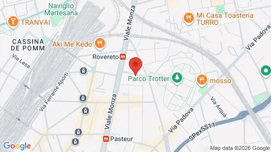 Apartments for rent i Milano Zona 2 - Stazione Centrale, Gorla, Turro, Greco, Crescenzago - kort over placeringen