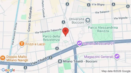 Apartments for rent i Milano Zona 5 - Vigentino, Chiaravalle, Gratosoglio - kort over placeringen