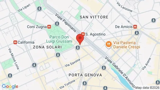 Rooms for rent i Milano Zona 6 - Barona, Lorenteggio - kort over placeringen