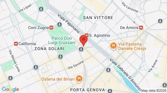 Rooms for rent i Milano Zona 6 - Barona, Lorenteggio - kort over placeringen