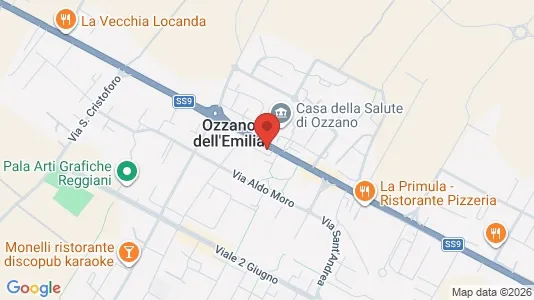 Apartments for rent i Ozzano dell'Emilia - kort over placeringen