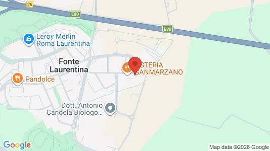 Apartments for rent i Roma Municipio IX – EUR - kort over placeringen