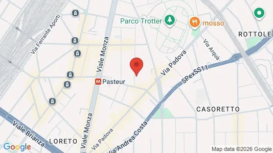 Apartments for rent i Milano Zona 2 - Stazione Centrale, Gorla, Turro, Greco, Crescenzago - kort over placeringen