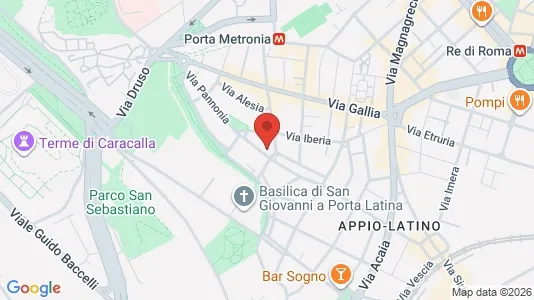Apartments for rent i Roma Municipio VII – Appio-Latino/Tuscolano/Cinecittà - kort over placeringen